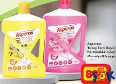 ASPEROX YÜZEY TEMİZLEYİCİ PORTAKAL& LİMON / MANOLYA&FREZYA 2,5 L